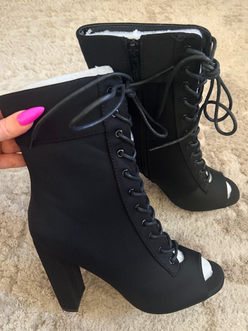 Women’s Lace Up Booties